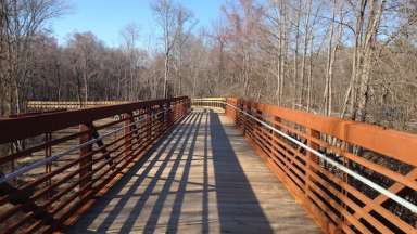 bridge across Walnut Creek