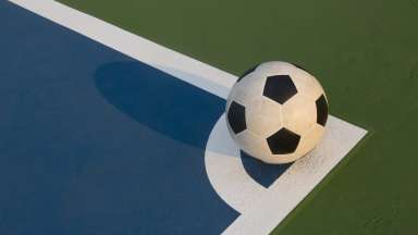 futsal ball on a court