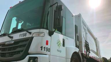 solid waste services truck