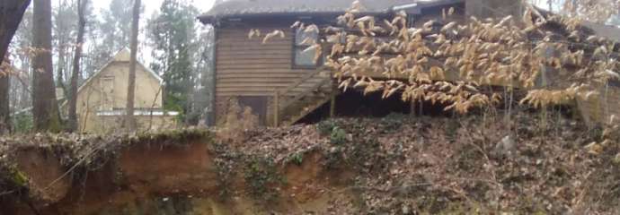 old english court stream erosion