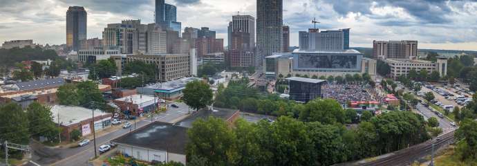 raleigh skyline