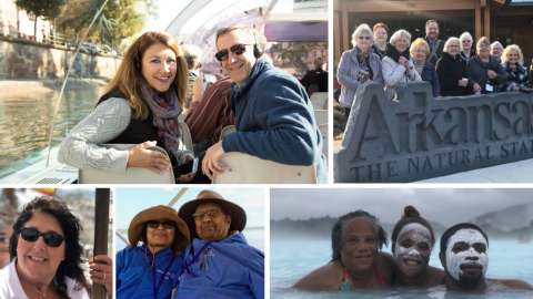 Adult Trip participants collage