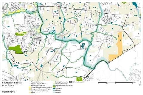 Southeast Special Area Map