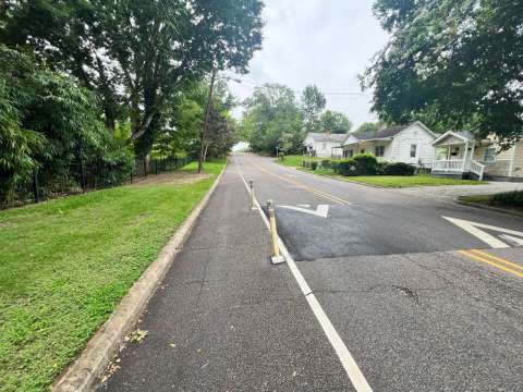 protected bike lane