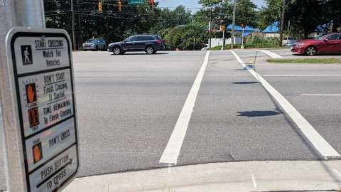 Glenwood Avenue crosswalk