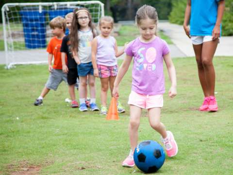 Kids playing sports