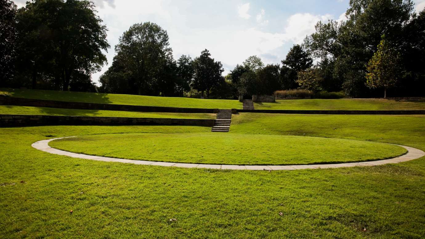 The amphitheater at Fletcher Park 