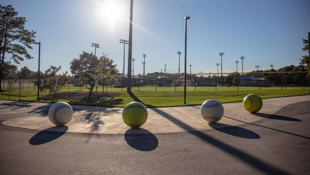 Sidewalk at the Walnut Creek Athletic Complex 