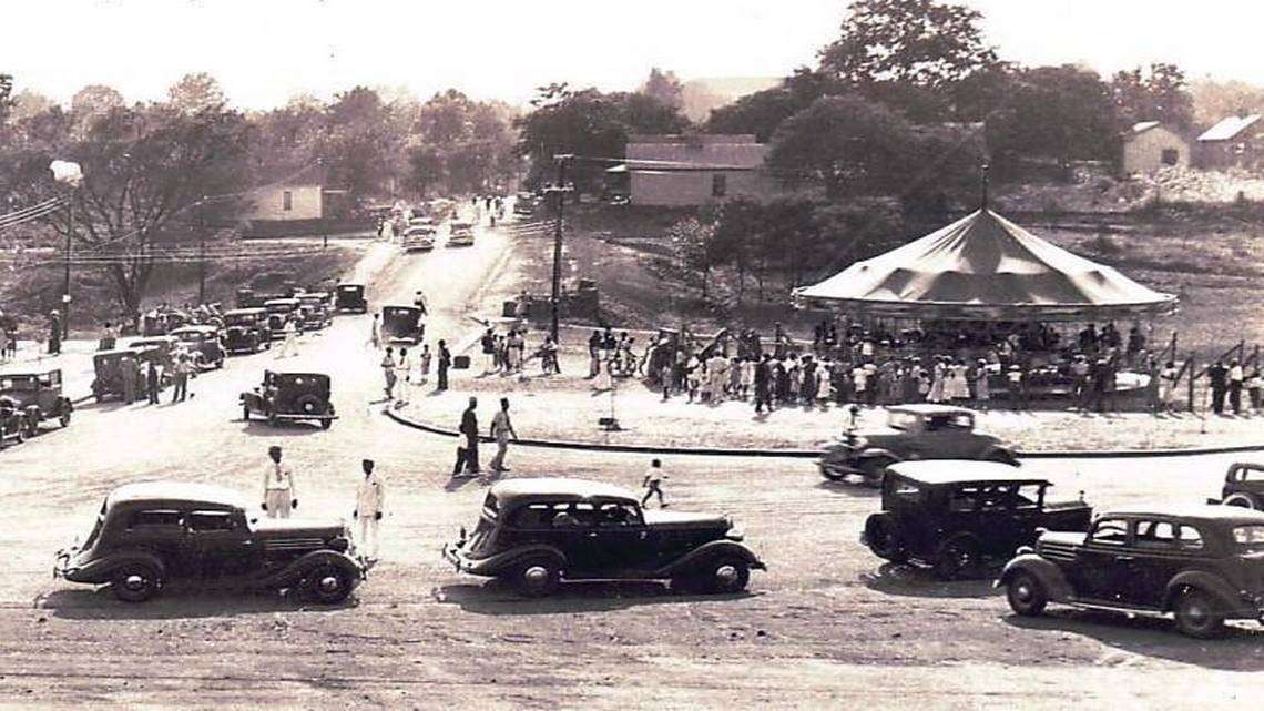 Historic image of John Chavis carousel