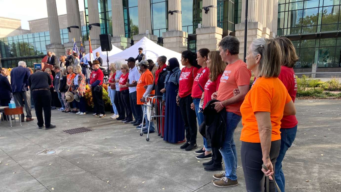 group at vigil