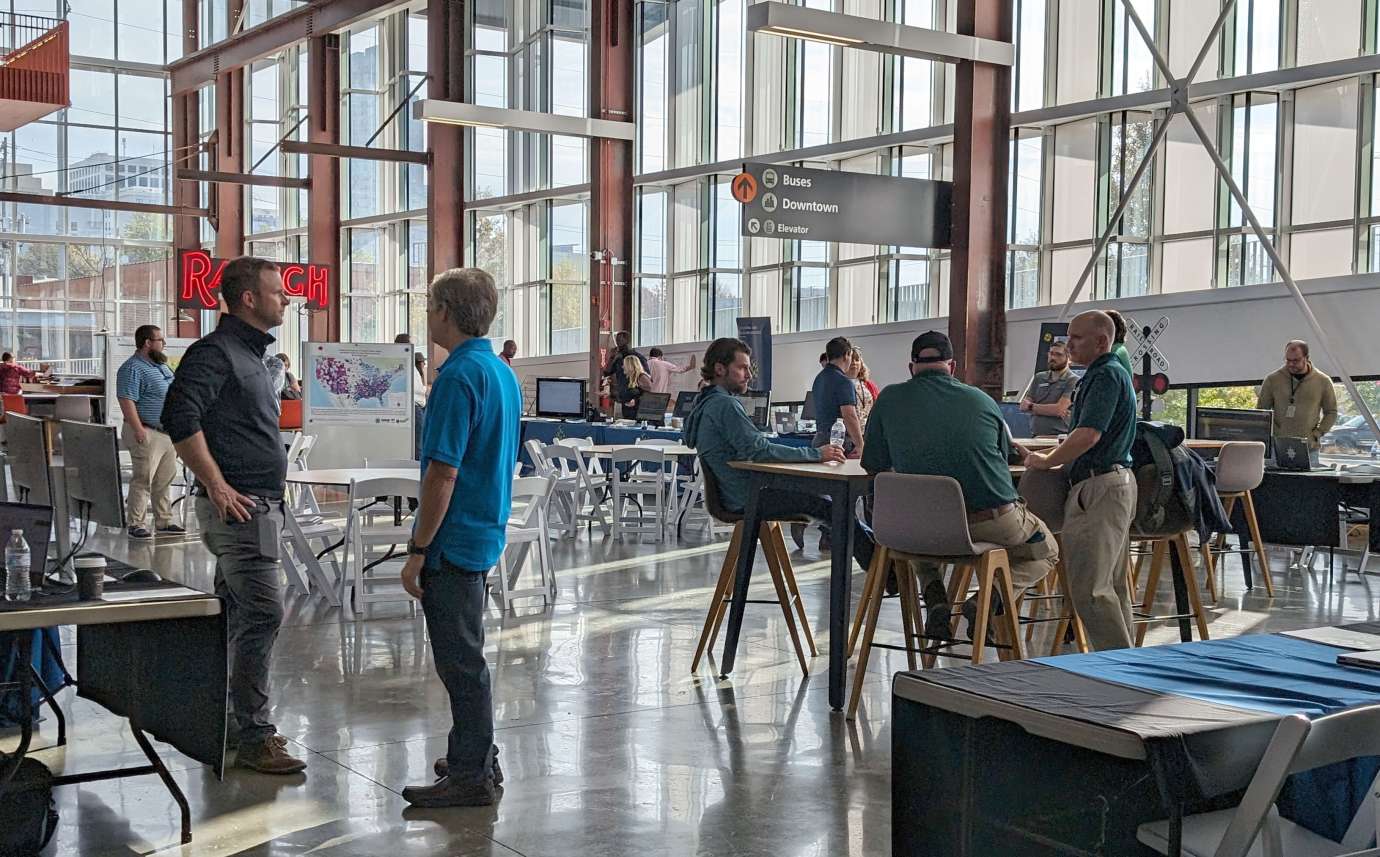 GIS Day attendees at Raleigh Union Station