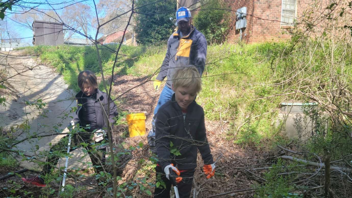 Wake County Audubon Society Cleanup Volunteers