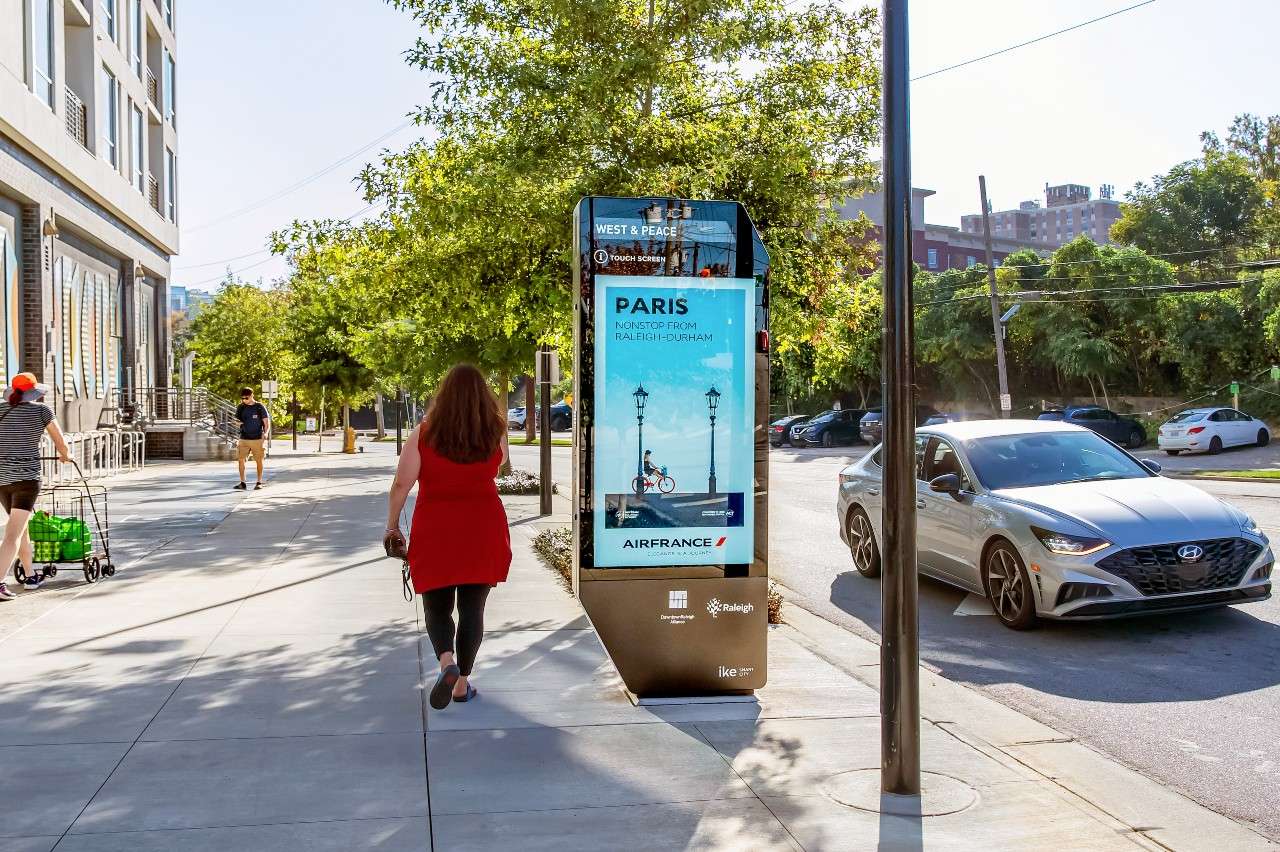 West Street IKE kiosk