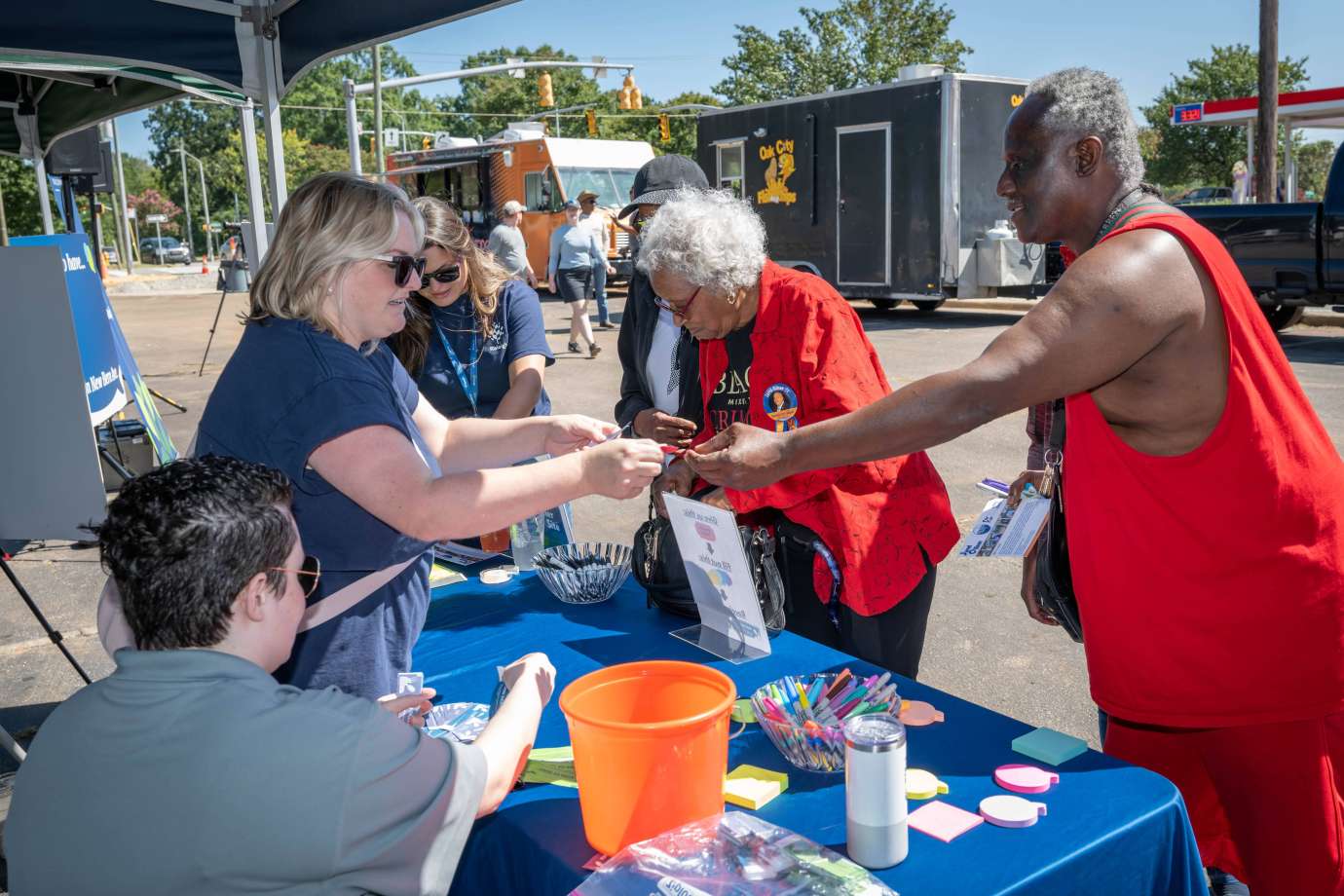 Former DMV site community kickoff event