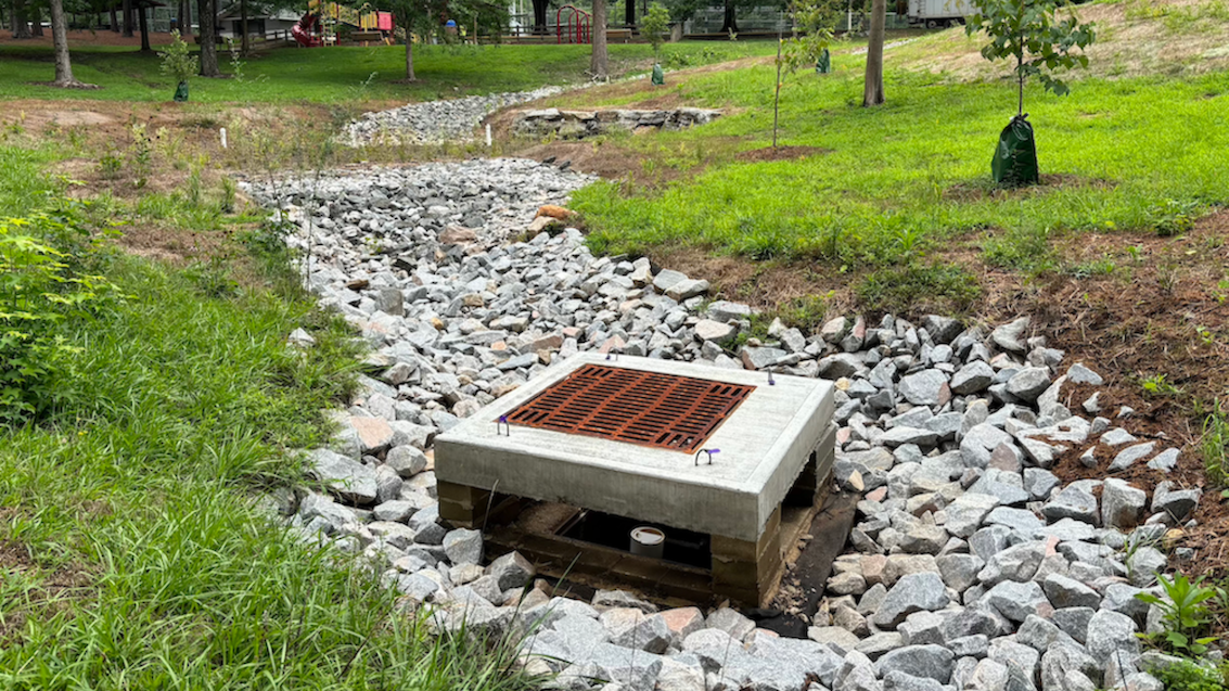 Bitlmore Hills Bioretention Area