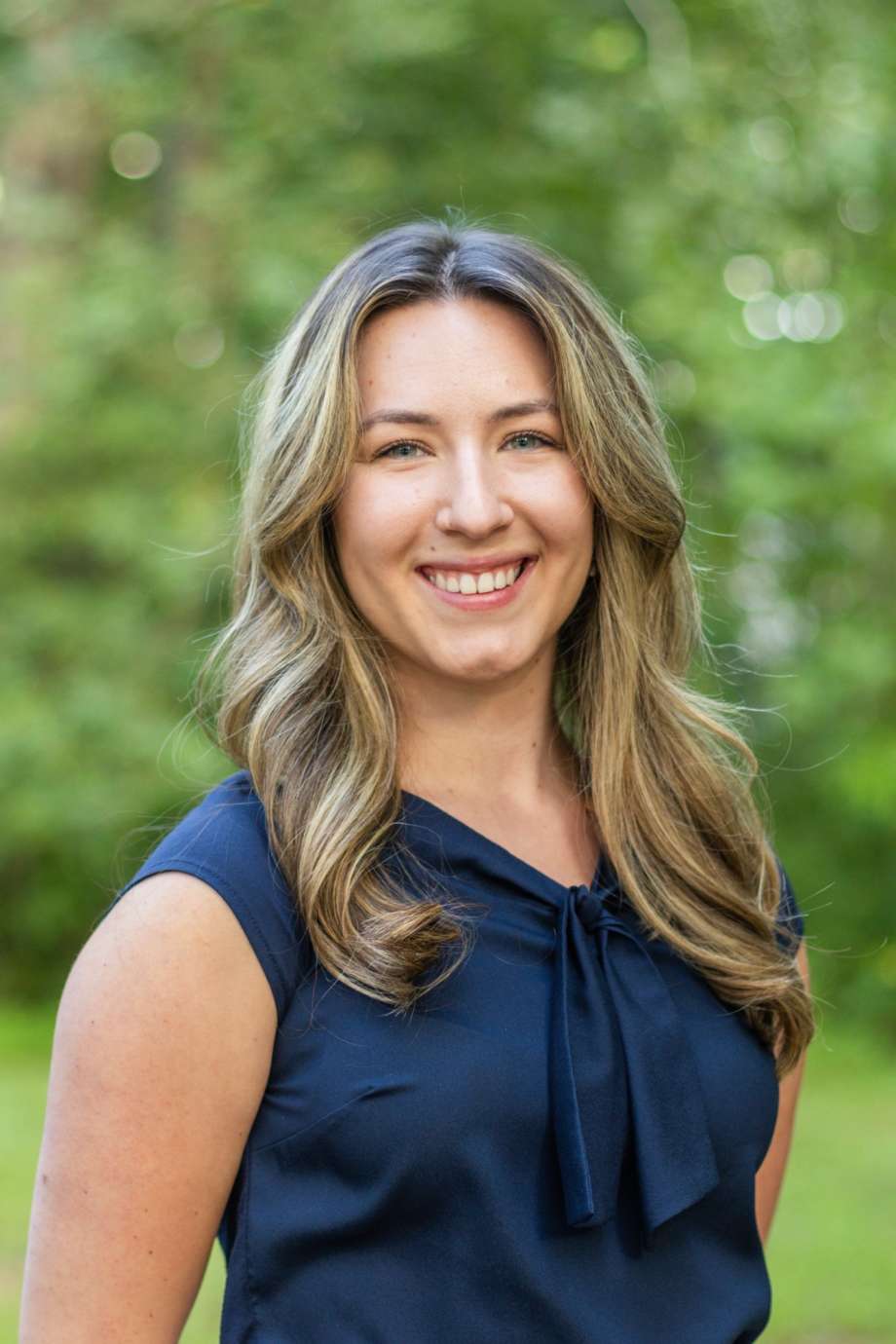 Young White woman poses for portrait