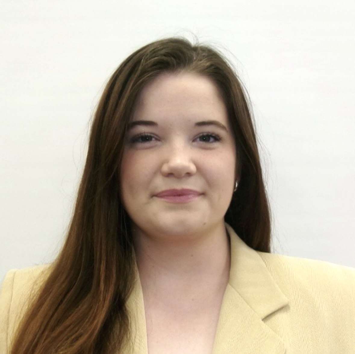 Young White woman poses for portrait