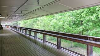 Porch at the Walnut Creek Wetland Park