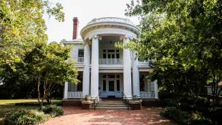 Exterior view of the Tucker House