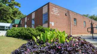 Pullen Park Community Center brick exterior