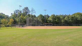 Open field used for youth baseball or softball at Marsh Creek 