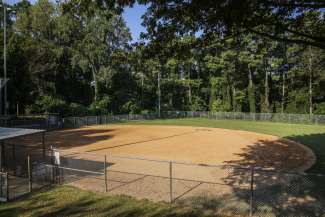 A third smaller field used for youth baseball 