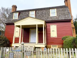 Exterior of Joel Lane Museum House 