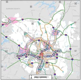 Frequency Transit Map - Missing Middle