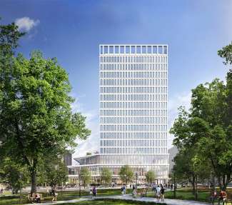 Civic tower rendering 